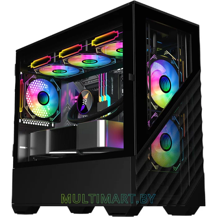 Корпус 1stPlayer DK D7 (D7-BK-3F1)